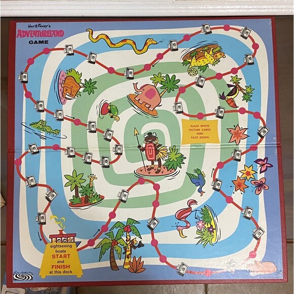 Walt Disney’s Adventureland Board Game Toucan Cruise - Parker Brothers 1956 - Picture 2 of 15